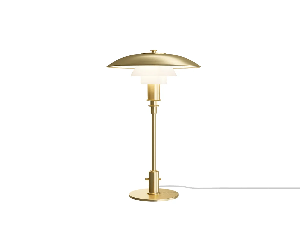 Louis Poulsen PH 3/2 Brass Opal Glass Limited Edition - Lampada da Tavolo