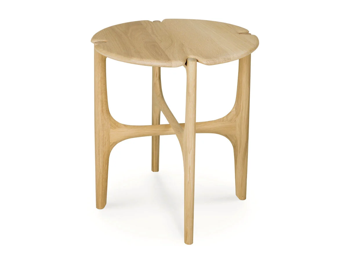 Ethnicraft PI Tavolino Rotondo - Rovere / Ø. 47 cm