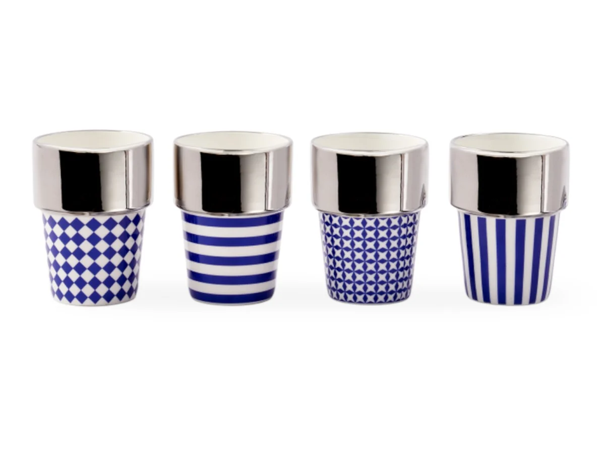 Pols Potten Aunty Tazze - Set da 4