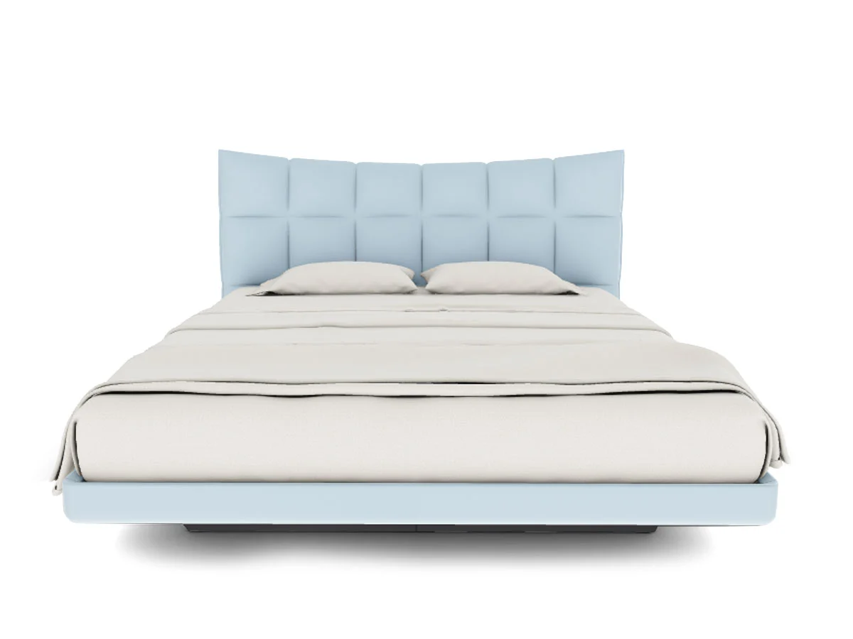 Poltrona Frau Aurora Tre Letto - L. 170 cm / SC 233 Bardiglio / Canna di Fucile