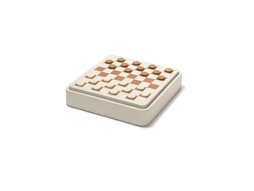 Poltrona Frau Games Collection – Set da tre giochi: Scacchi, dama e domino