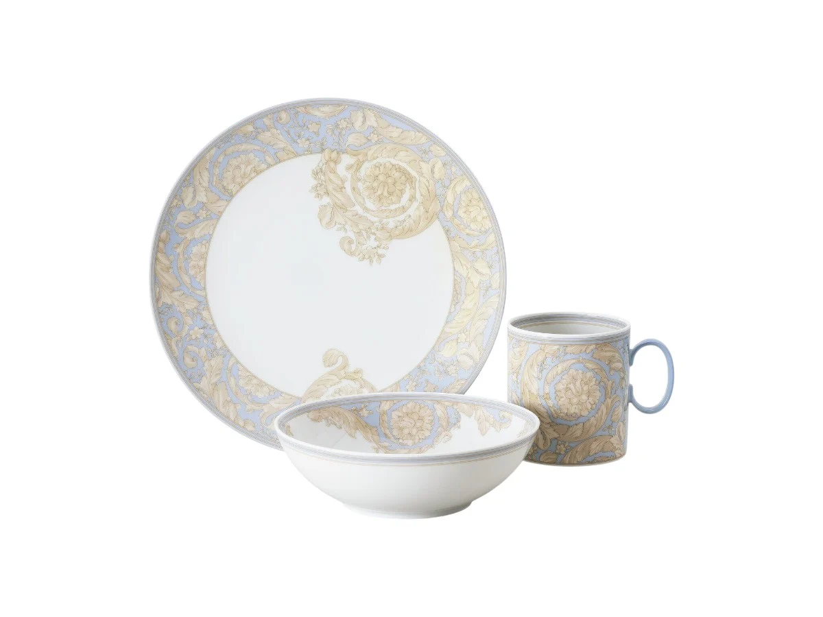 Versace Versace Kids Barocco Blue Set - Set da 3 Pz