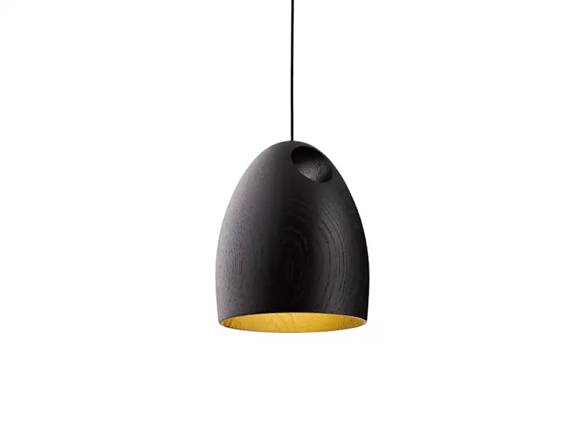 Ross Gardam Oak Large Lampada a Sospensione