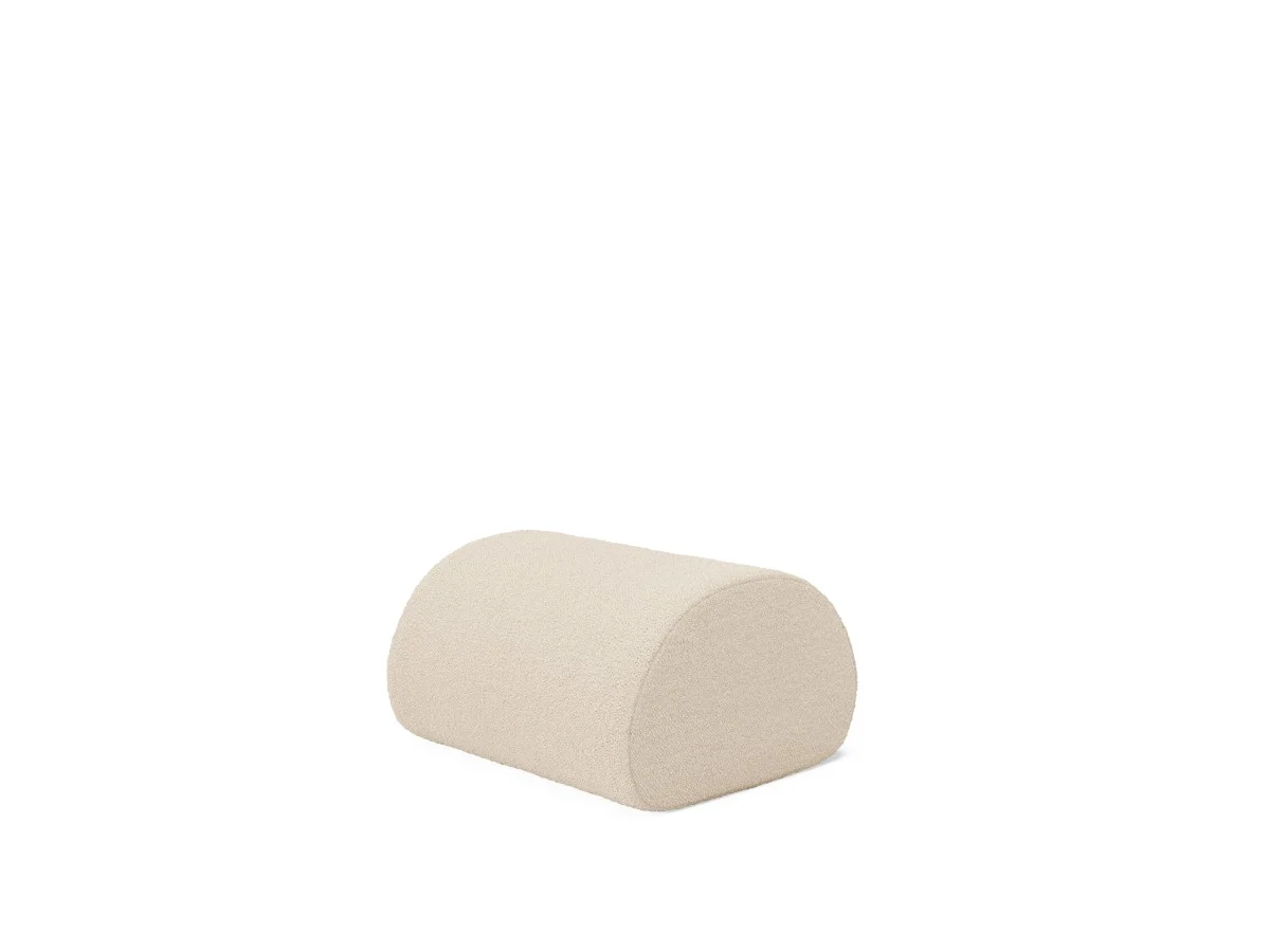 Ferm Living Rouli Pouf - Pure Bouclé
