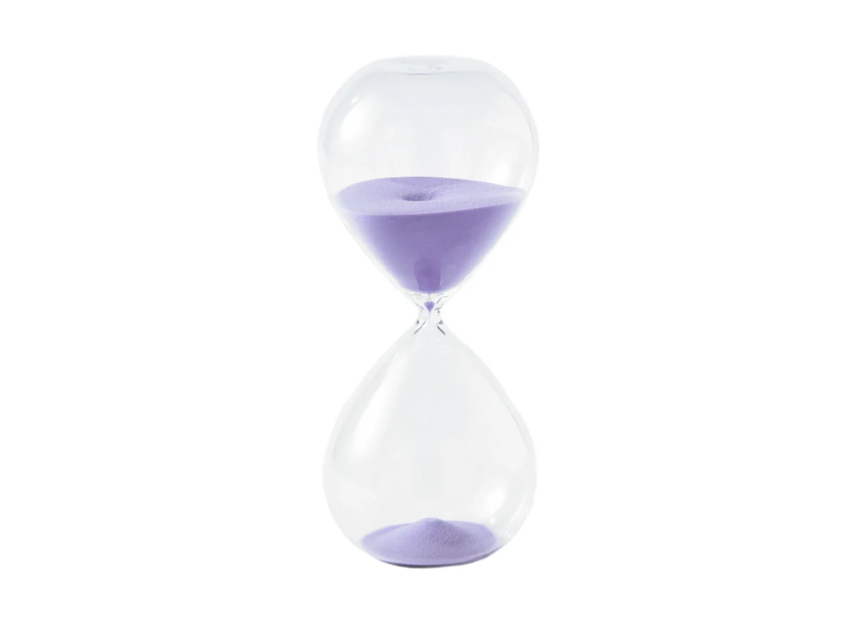 Pols Potten Sandglass Ball L Clessidra - Lilla