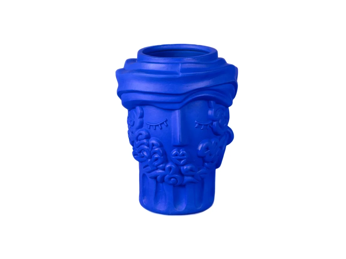 Seletti Magna Graecia Man Vaso - Blu