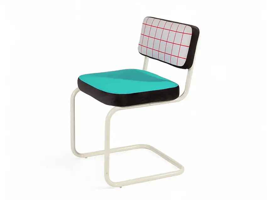 Seletti Superchair Red Grid - Sedia