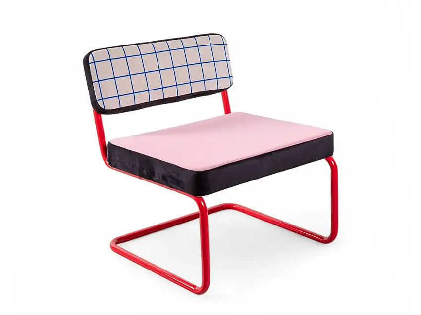 Seletti Superlounge Blue Grid - Poltrona