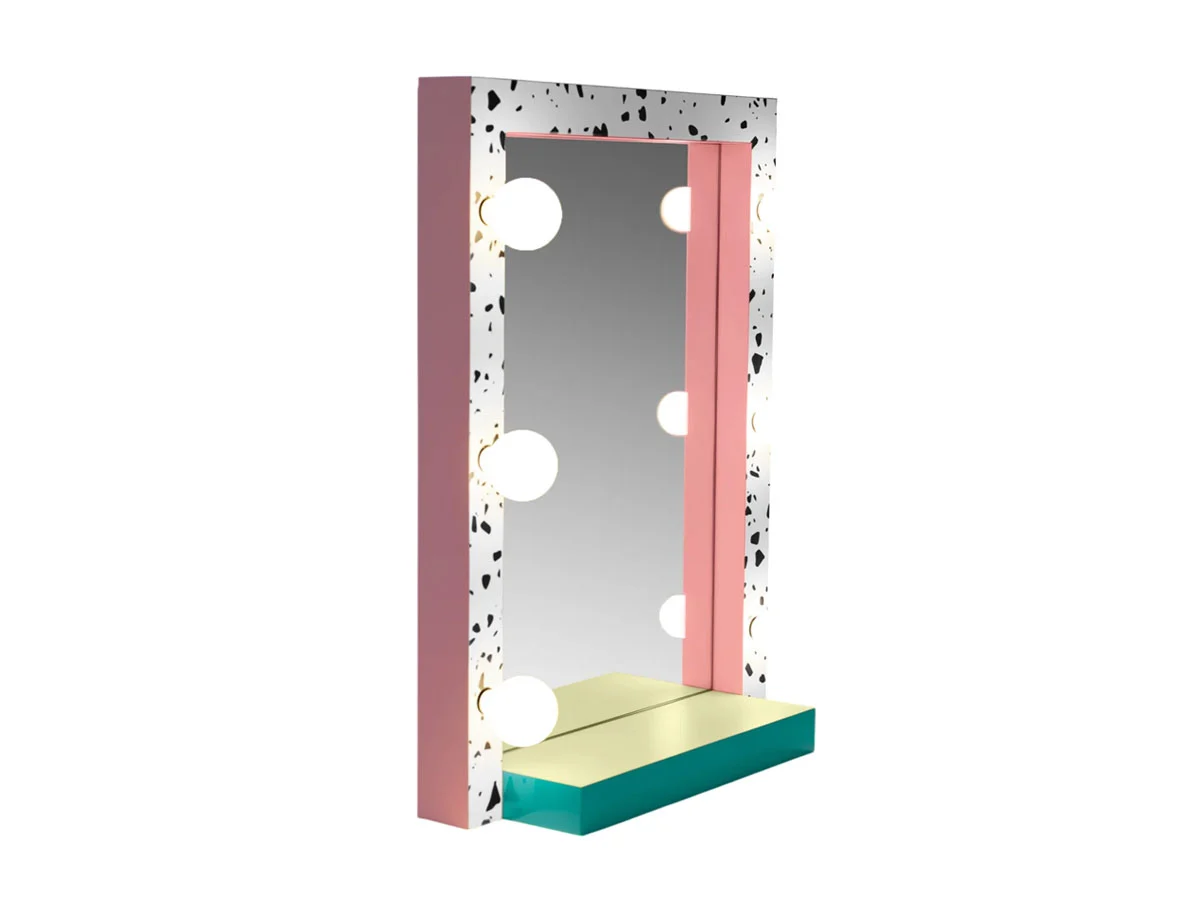 Seletti Supermirror Terrazzo - Specchio da Parete