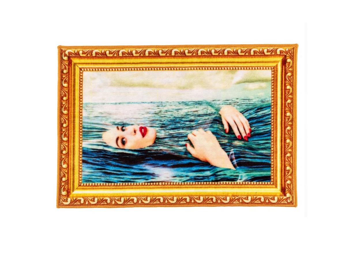Seletti Toiletpaper Seagirl Tappeto