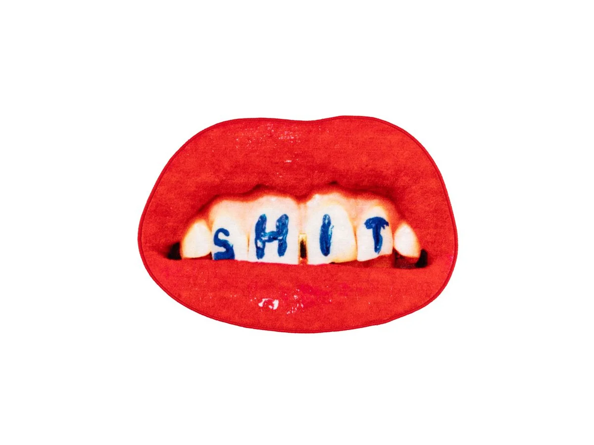 Seletti Toiletpaper Shit Tappetino