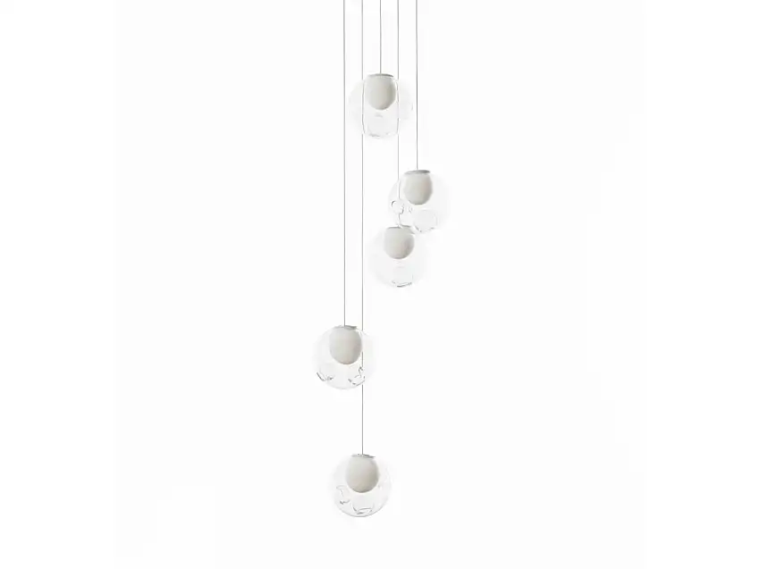 Bocci Series 28.5 Random Lampada a Sospensione - Trasparente
