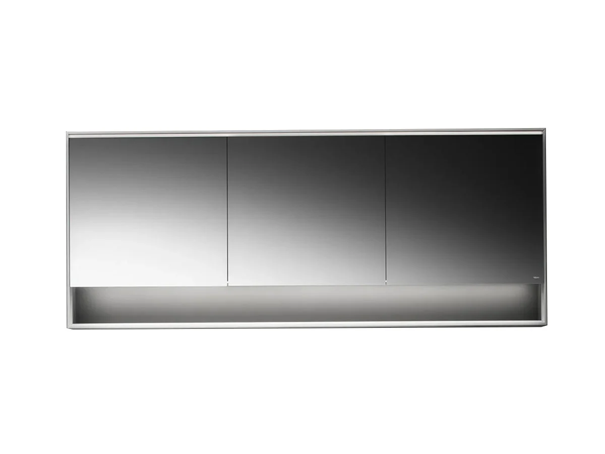Falper. Shape Evo Specchio Contenitore con Vano a Giorno