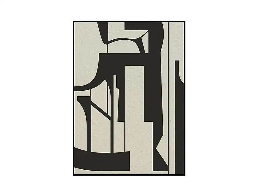 Kristina Dam Studio Silhouette Illustration Quadro