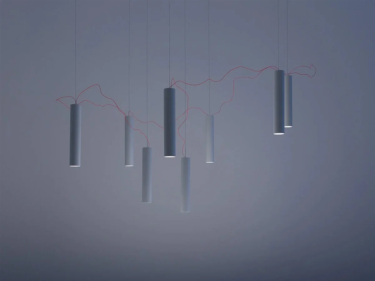 Davide Groppi Simbiosi Lampada a Sospensione - Bianco - 3000°K