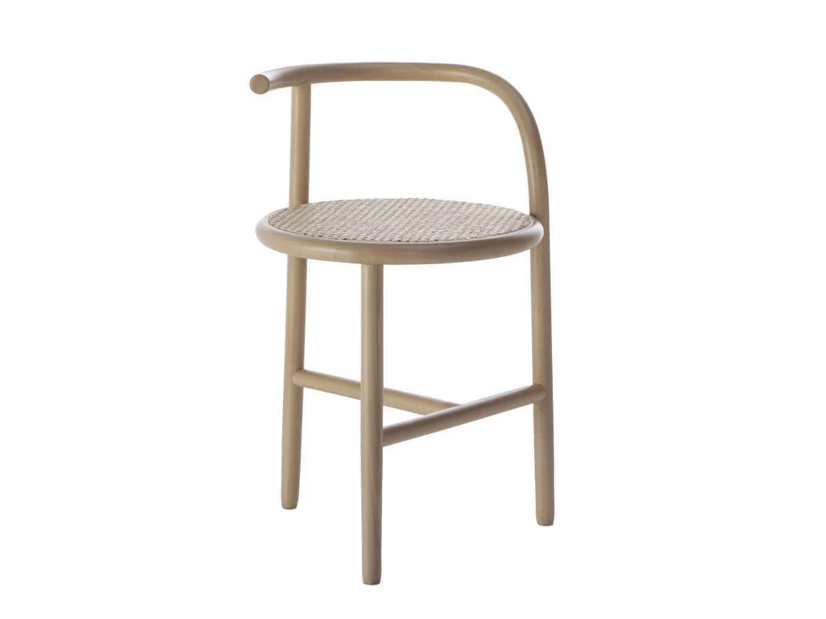Wiener GTV Design Single Curve Sgabello - Faggio B01