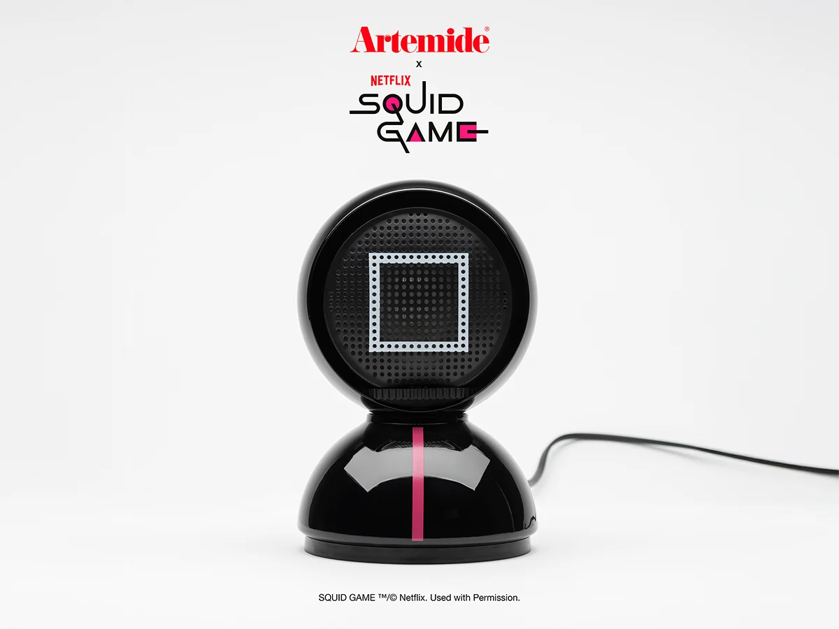 Artemide Eclisse x Squid Game – Black Officer Lampada da Tavolo