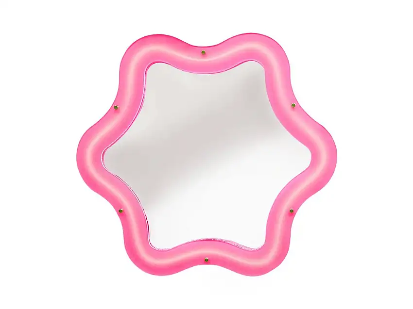 Seletti Supercurve Mirror Tiny Flower - Specchio