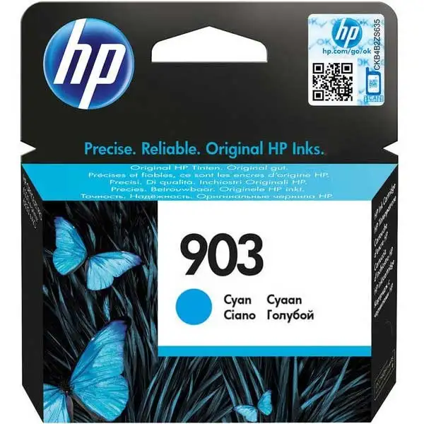HP Cartuccia di inchiostro ciano originale 903 cod. T6L87AE