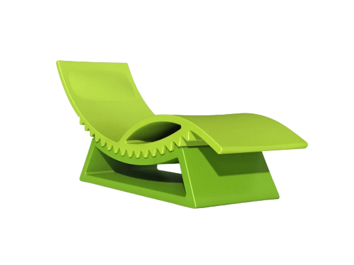 Slide Tic Tac Chaise longue - Verde lime