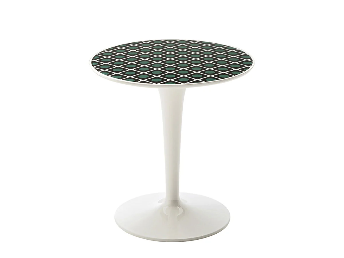 Kartell Tip Top La Double J. Tavolino - White Olive