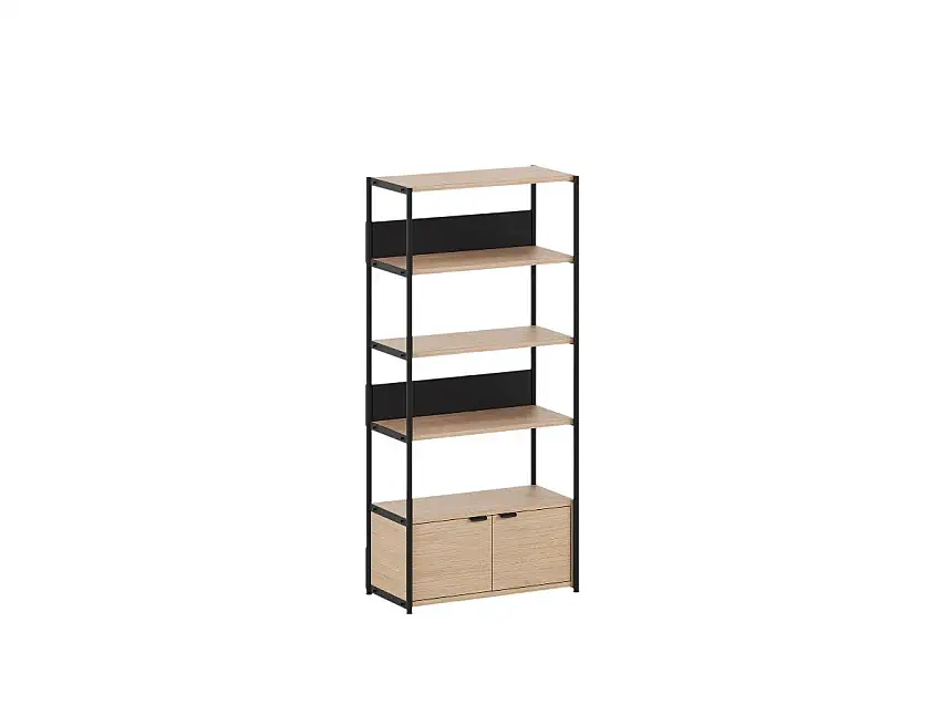 TipToe Unit Mensola L. 84 cm - H. 180 cm con 1 Porta