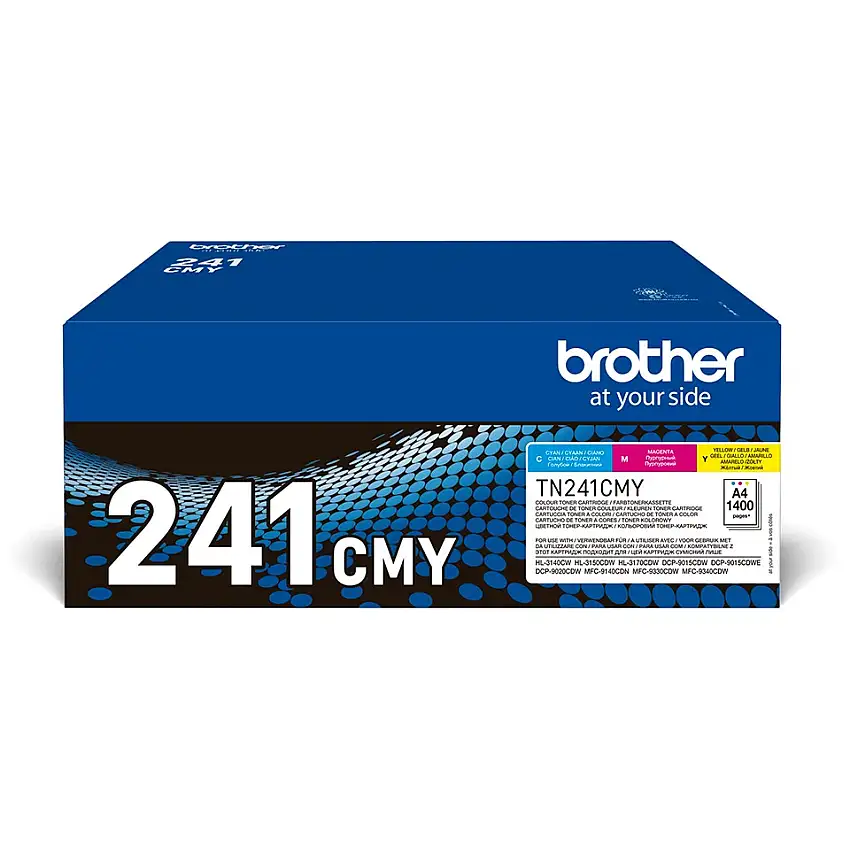 Brother TN-241CMY cartuccia toner 3 pz Originale Ciano, Magenta, Giallo cod. TN-241CMY