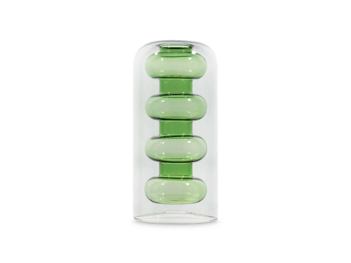Tom Dixon Bump Vaso Alto - Verde