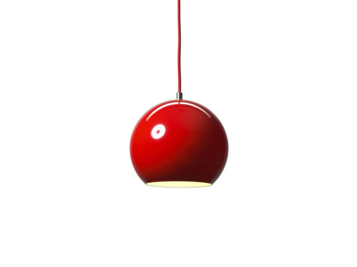 &Tradition Topan VP6 Lampada a Sospensione - Rossa