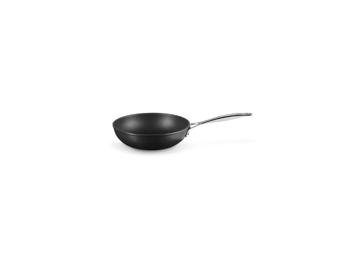 Le Creuset Toughened Non-Stick Deep Frying Padella con manico di aiuto Ø 24 cm