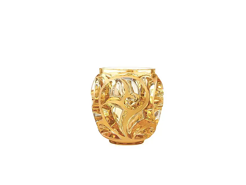 Lalique Tourbillons Vaso Piccolo - Ambra