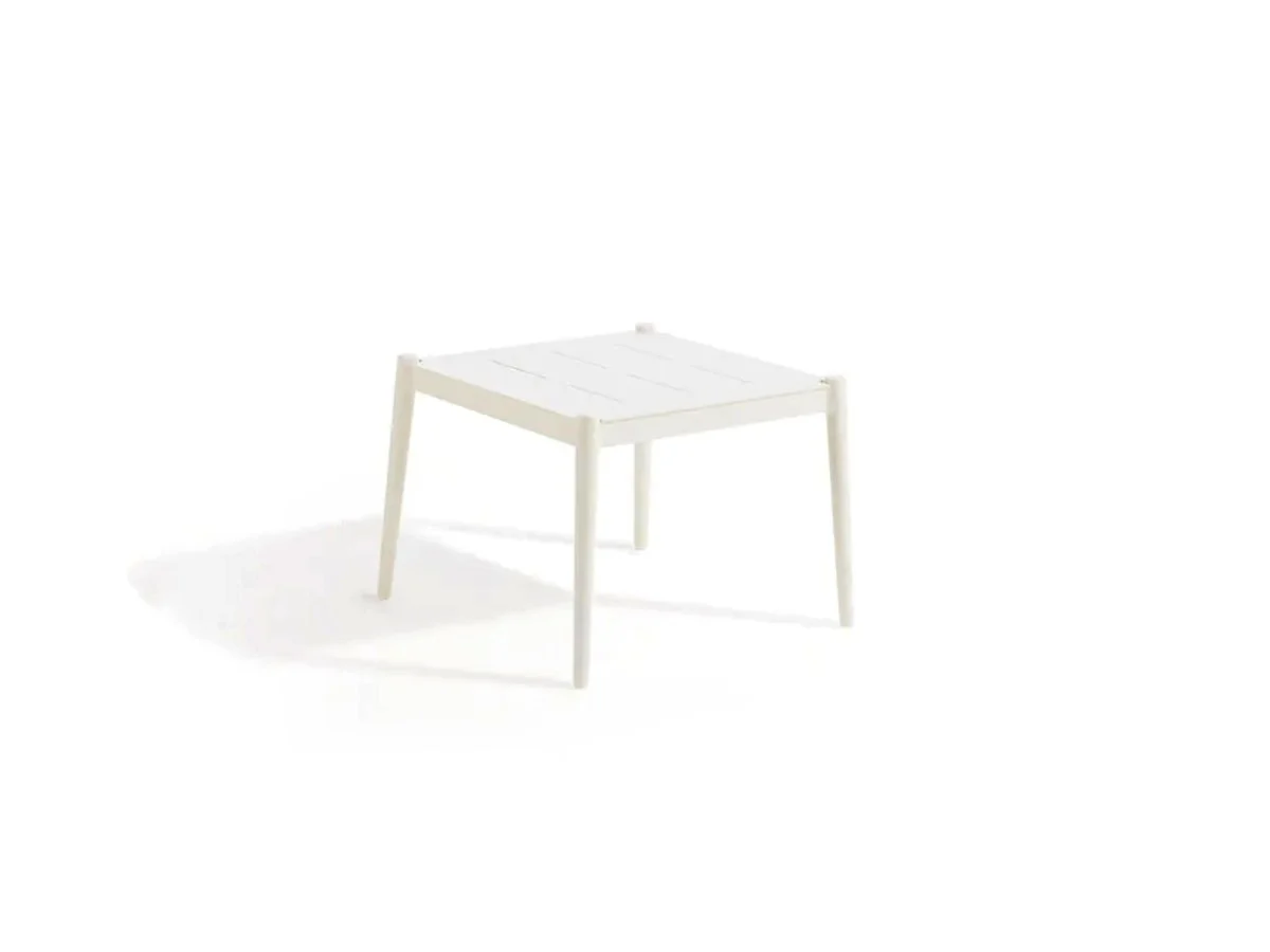 Unopiù Luce Tavolino Quadrato - Bianco