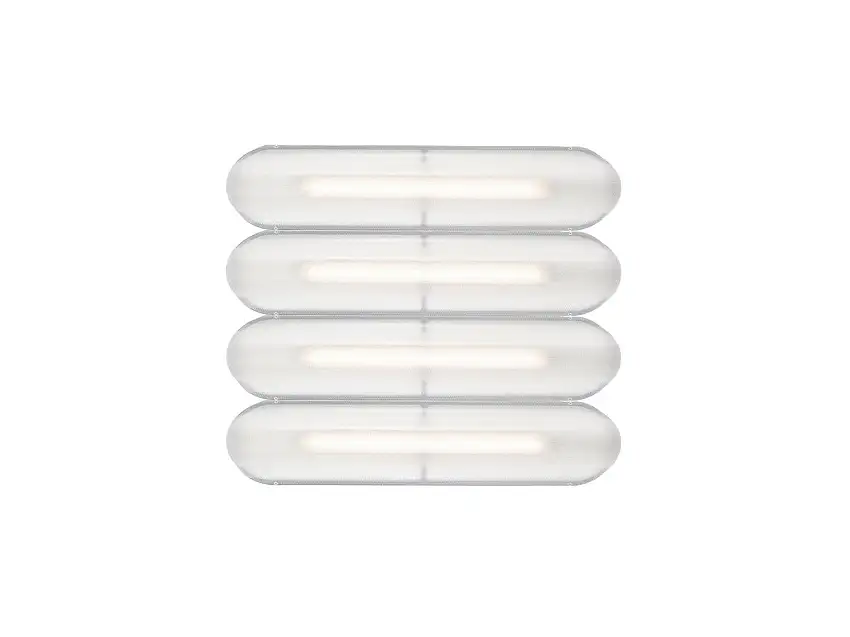 A-N-D Vale System 4 Lampada da Parete/Soffitto Side to Side - Orizzontale