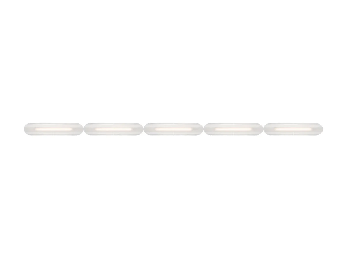 A-N-D Vale System 5 Lampada da Parete/Soffitto End to End - Orizzontale