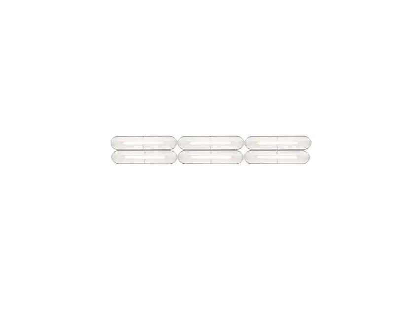 A-N-D Vale System 6 Lampada da Parete/Soffitto Side to End 1 - Orizzontale
