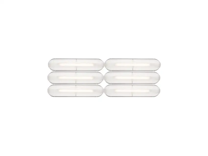A-N-D Vale System 6 Lampada da Parete/Soffitto Side to End 2 - Orizzontale