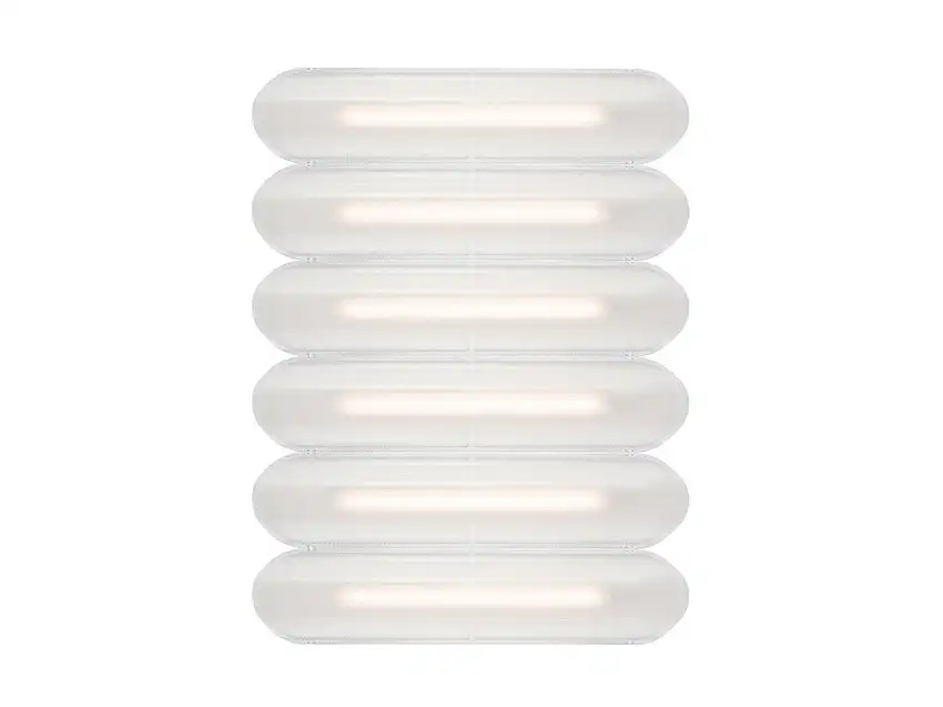 A-N-D Vale System 6 Lampada da Parete/Soffitto Side to Side - Verticale