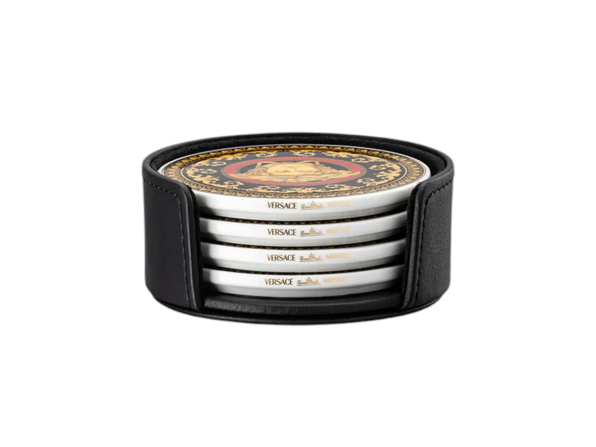 Versace Medusa Sottobicchieri - Set da 4