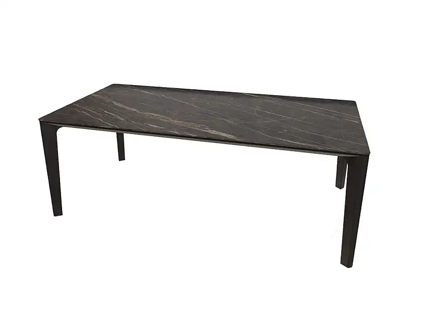 Bontempi Versus Tavolo - L. 200 cm / Noir Desir Lucido