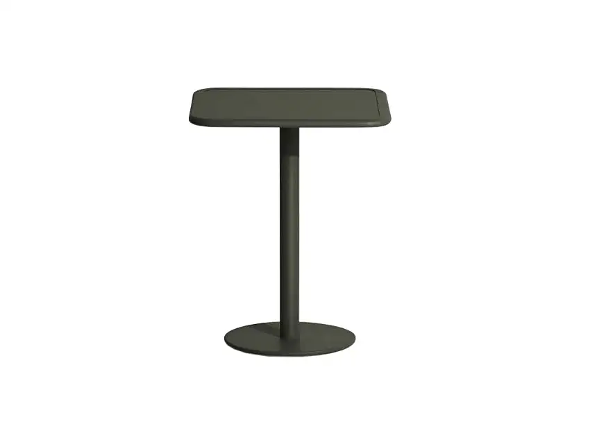 Petite Friture Week-End Bistro Tavolo Quadrato L. 60 cm/Green Glass