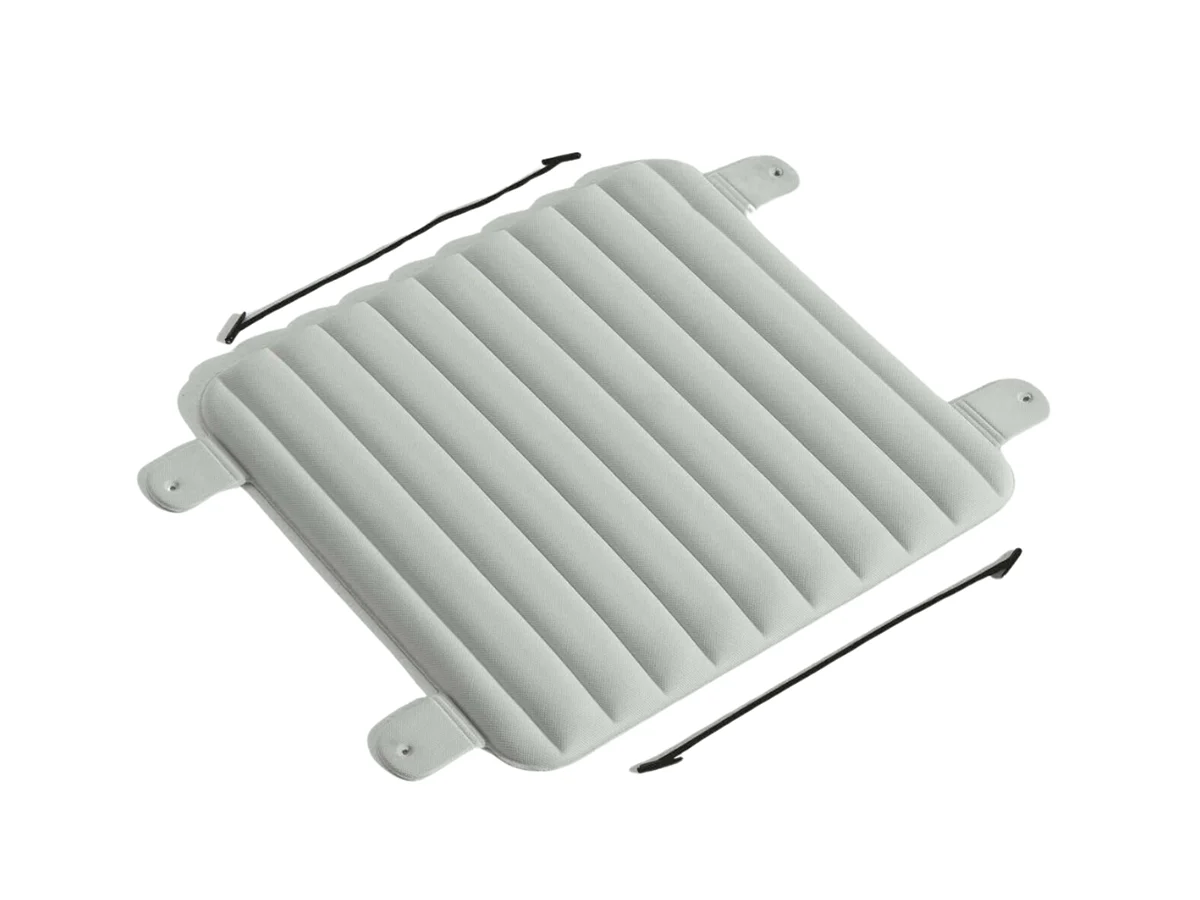 Petite Friture Week-End Cuscino - Grigio perla - Grande 58 x 42, 5 cm