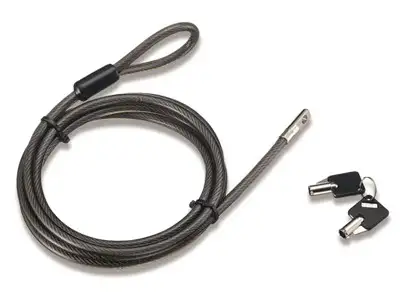 Hamlet XPADLOCK180S cavo di sicurezza Nero 1,8 m cod. XPADLOCK180S