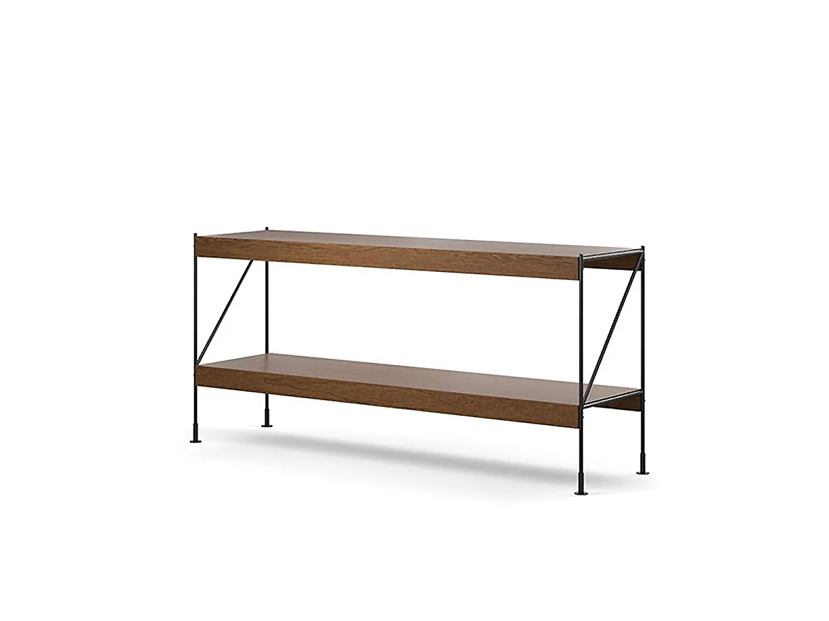 Audo Copenhagen Zet Libreria - Nero/Rovere Tinto Scuro