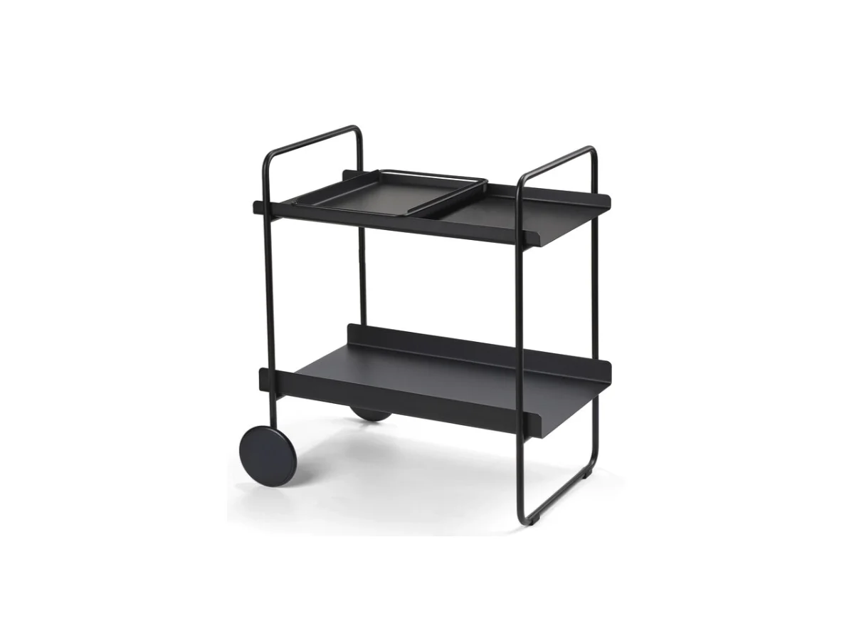 Zone A-Cocktail Trolley Bar Cart- Carrello